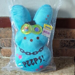 Peeps Blue Stuffed Bunny Toy